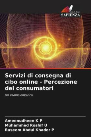 Livro Servizi di consegna di cibo online - Percezione dei consumatori Muhammed Roshif U