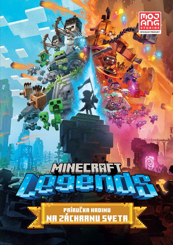 Kniha Minecraft Legends - Príručka hrdinu na záchranu sveta 