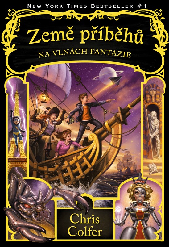 Knjiga Země příběhů - Na vlnách fantazie Chris Colfer