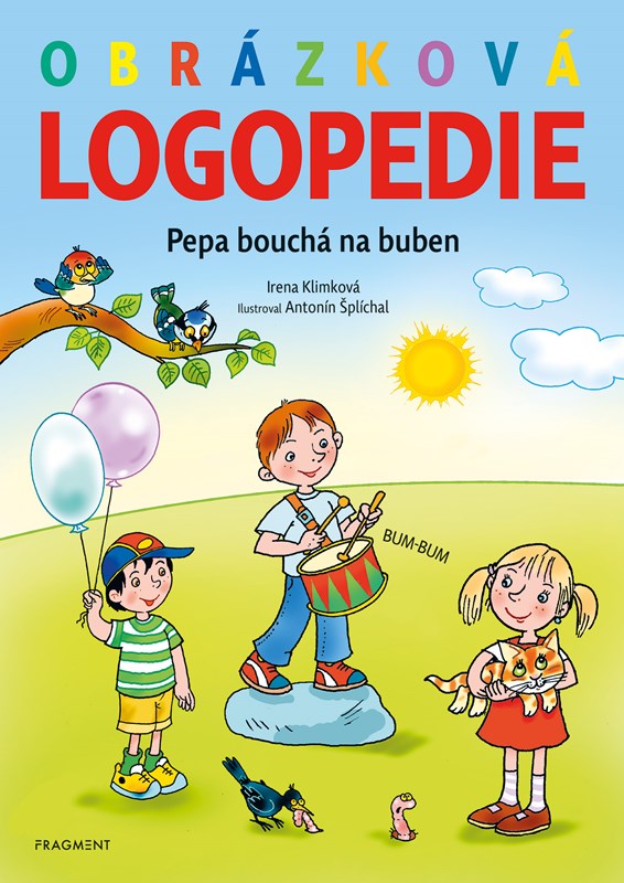 Kniha Obrázková logopedie – Pepa bouchá na buben Irena Klimková