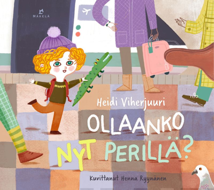 Книга Ollaanko nyt perillä? Heidi Viherjuuri