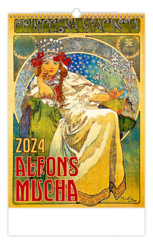 Calendar / Agendă Kalendář Alfons Mucha 