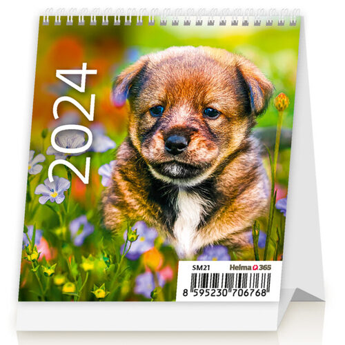 Calendar / Agendă Kalendář Mini Puppies 