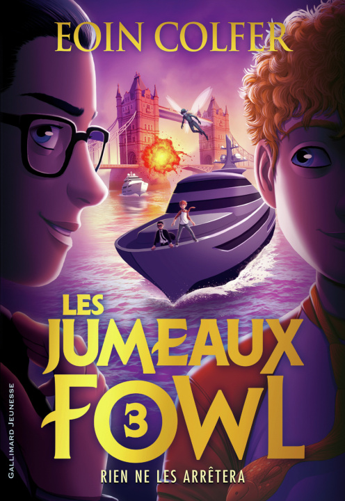 Książka LES JUMEAUX FOWL 3 ONT CE QU'ILS MERITENT EOIN COLFER