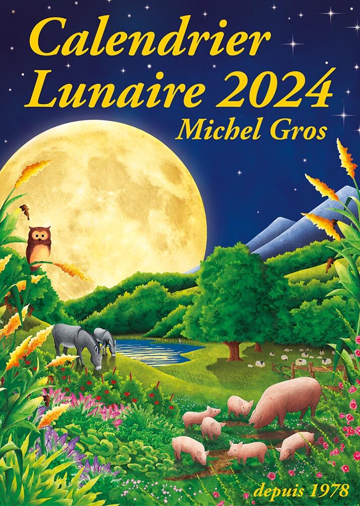Kniha Calendrier Lunaire 2024 GROS