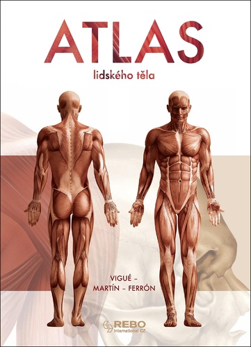 Carte Atlas lidského těla Jordi Vigué