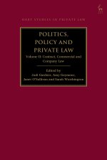 Politics and Policy in Contract, Commercial and Company Law