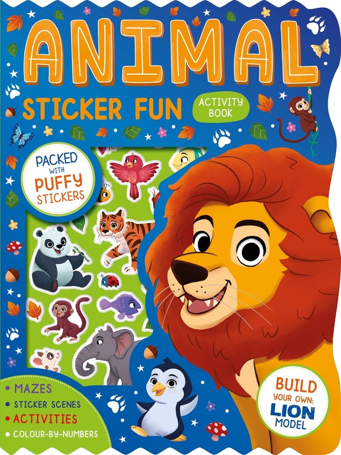 Книга Animal Sticker Fun Igloo Books