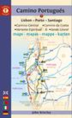 Knjiga Camino Portugues Maps John Brierley