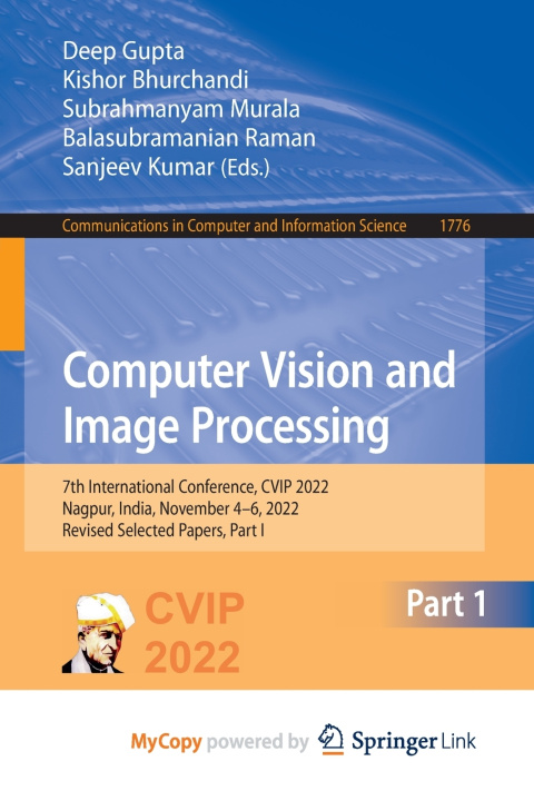 Book Computer Vision and Image Processing Deep Gupta