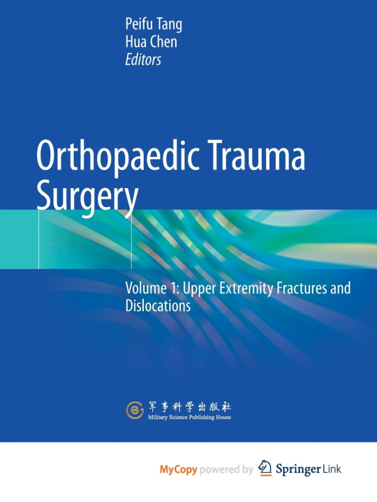Book Orthopaedic Trauma Surgery Peifu Tang