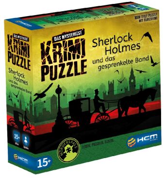 Gra/Zabawka Sherlock Holmes - Das mysteriöse Krimi Puzzle 