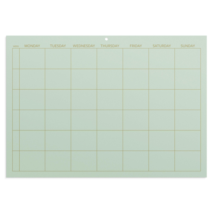 Kalendář/Diář Burde Monthly Planner Color 