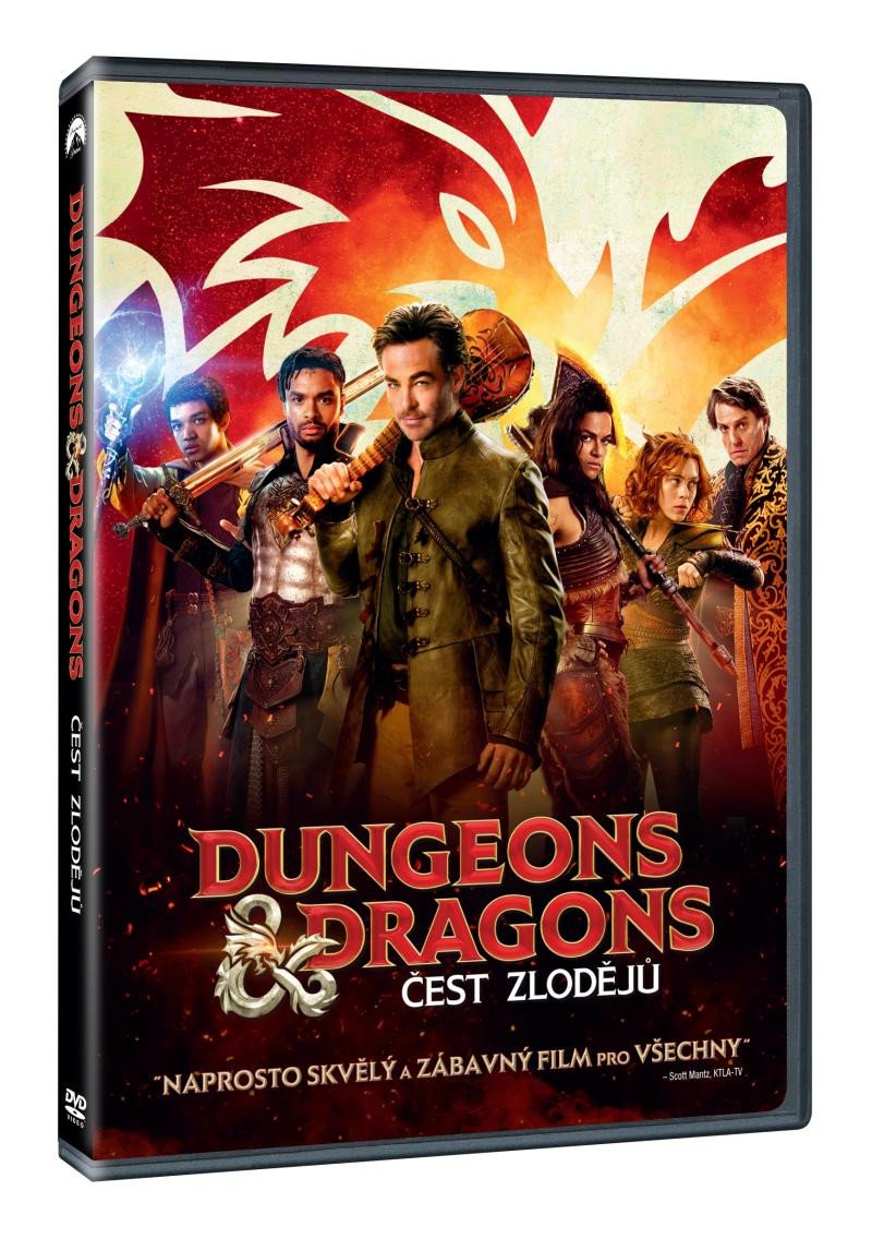 Видео Dungeons & Dragons: Čest zlodějů DVD 