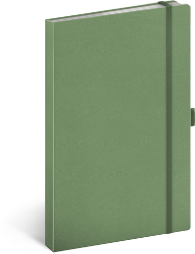 Könyv Notes Zelený, linkovaný, 13 × 21 cm 