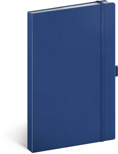 Carte Notes Tmavě modrý, linkovaný, 13 × 21 cm 