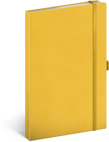 Könyv Notes Žlutý, linkovaný, 13 × 21 cm 