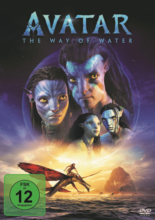 Видео Avatar: The Way of Water, 1 DVD James Cameron