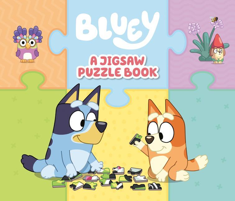 Kniha Bluey: A Jigsaw Puzzle Book: Includes 4 Double-Sided Puzzles 
