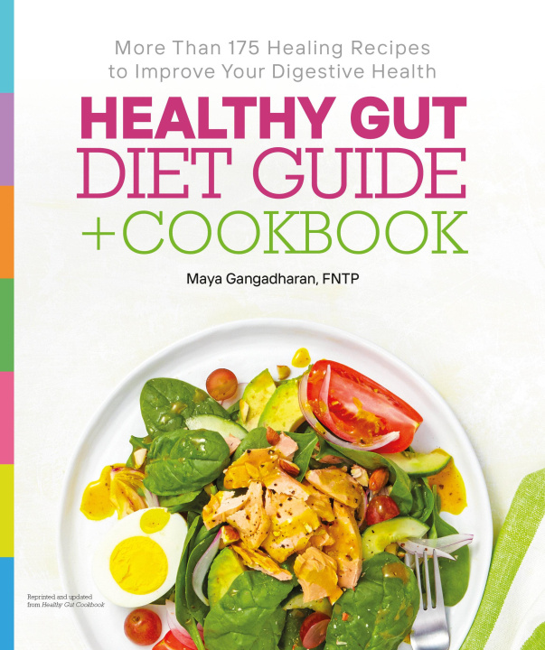 Książka Healthy Gut Diet Guide + Cookbook Maya Gangadharan