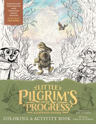Carte The Little Pilgrim's Progress Illustrated Edition Coloring and Activity Book Erik M. Peterson