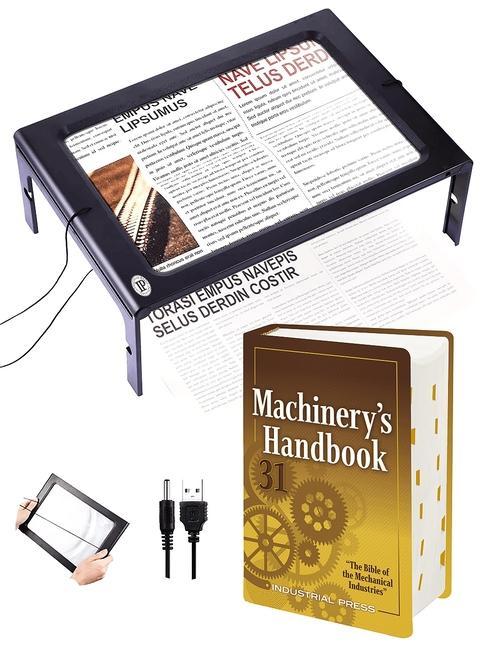 Kniha Machinery's Handbook Toolbox and Magnifier Bundle Franklin D. Jones