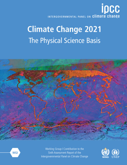 Carte Climate Change 2021 – The Physical Science Basis 