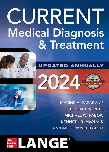 Книга Current Medical Diagnosis and Treatment 2024 Stephen Mcphee
