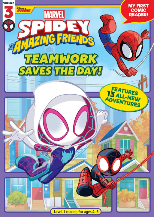 Kniha Spidey and His Amazing Friends: Teamwork Saves the Day!: My First Comic Reader! 