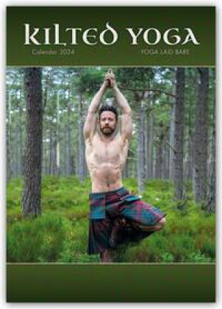 Kalendár/Diár Kilted Yoga 2024 - A3-Posterkalender 