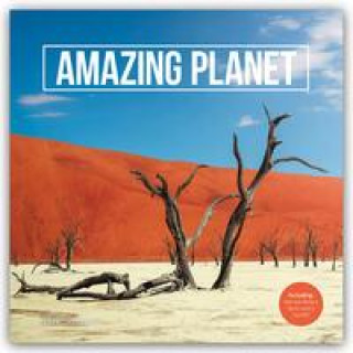 Naptár/Határidőnapló Amazing Planet - Fantastische Erde 2024 - 12-Monatskalender 