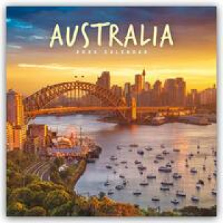 Календар/тефтер Australia - Australien 2024 - 12-Monatskalender 