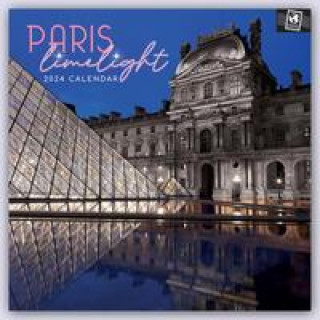 Naptár/Határidőnapló Paris Limelight - Paris im Rampenlicht 2024 - 16-Monatskalender 