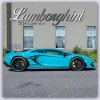 Naptár/Határidőnapló Lamborghini 2024 - 16-Monatskalender 