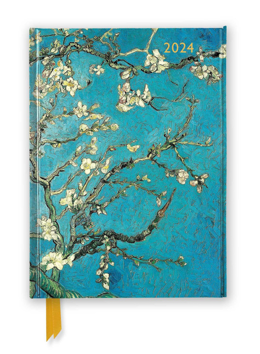 Carte Vincent van Gogh - Mandelbaum in Blüte - Tischkalender 2024 