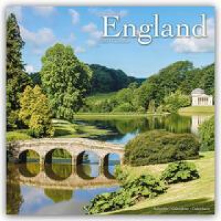 Naptár/Határidőnapló England 2024 - 16-Monatskalender 