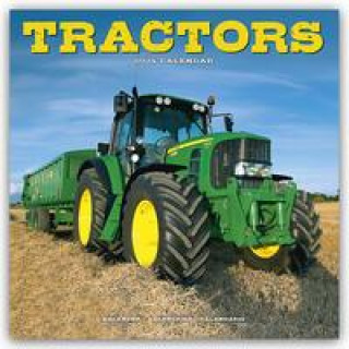 Kalendarz/Pamiętnik Tractors - Traktoren 2024 - 16-Monatskalender 