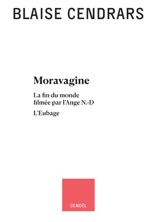 Carte Œuvres complètes Cendrars