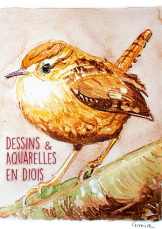 Carte Dessins & Aquarelles en Diois Martine L . Mireille A . Frania . Paula . Rozenn . Sandrine . Caroline . Alma N . Benjamin . Virginie . Julie . Atelier Dessin Aquarelle