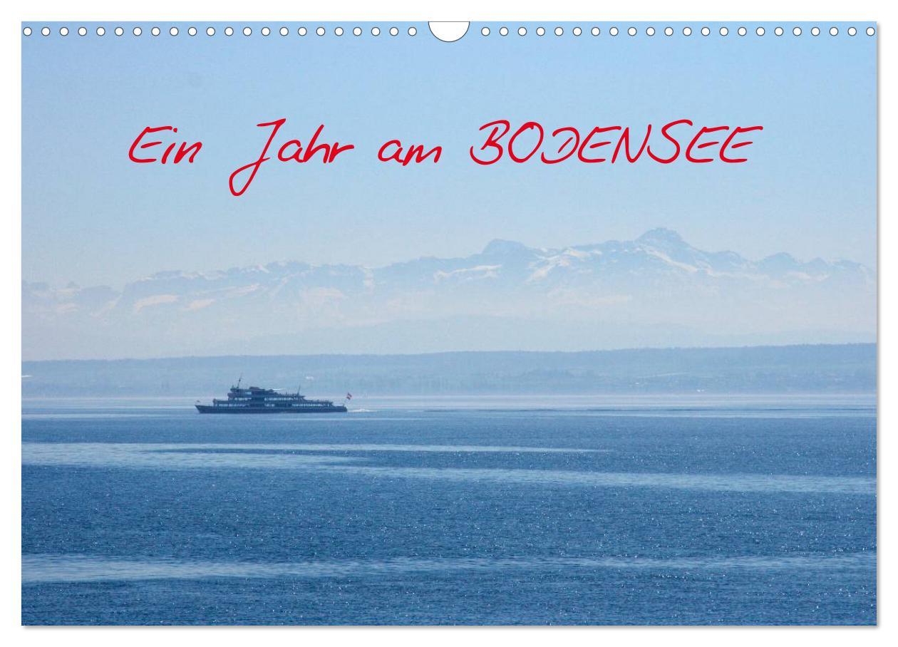 Kalendář/Diář Ein Jahr am BODENSEE (Wandkalender 2024 DIN A3 quer), CALVENDO Monatskalender 