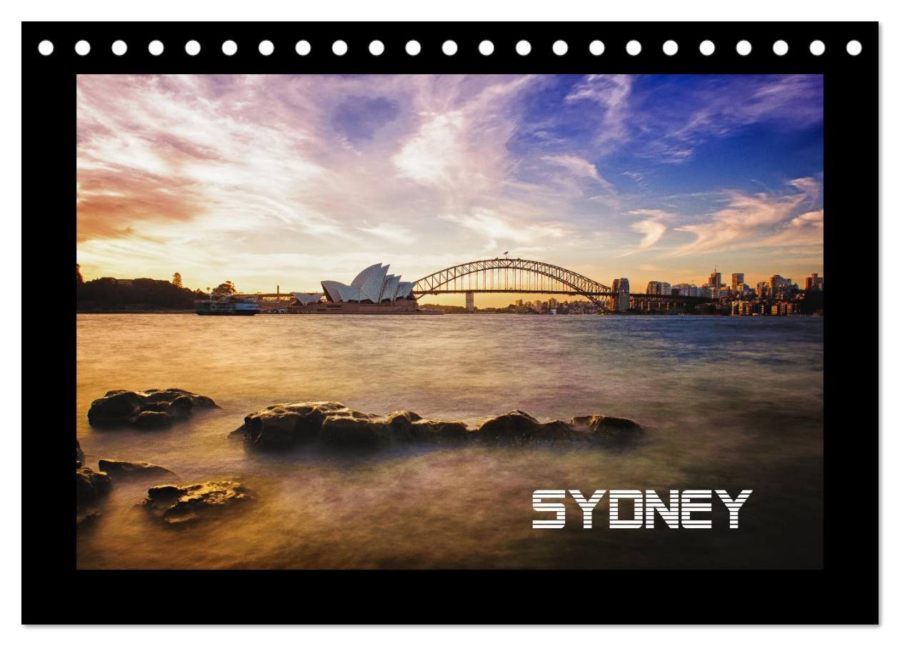 Calendar / Agendă Sydney 2024 (Tischkalender 2024 DIN A5 quer), CALVENDO Monatskalender 