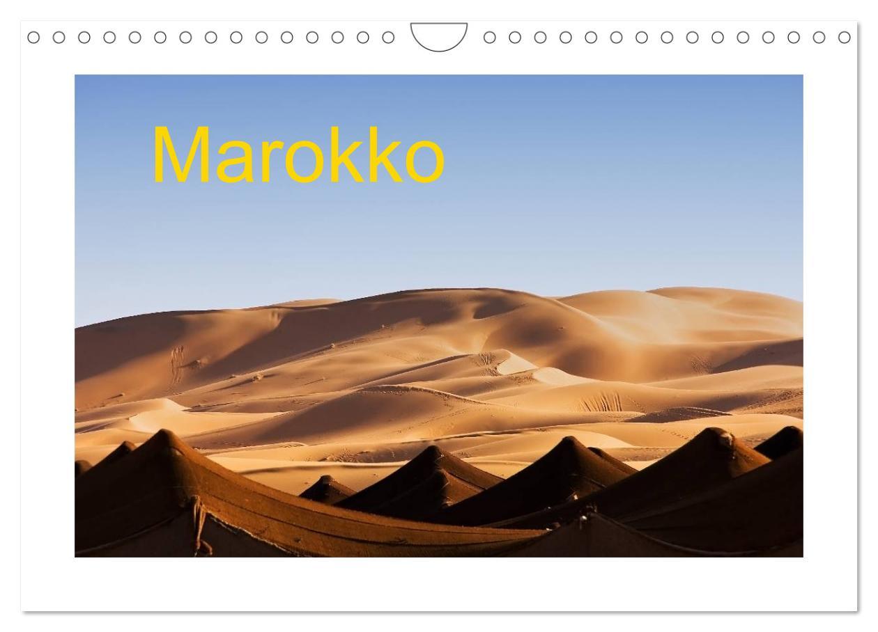 Calendar / Agendă Marokko (Wandkalender 2024 DIN A4 quer), CALVENDO Monatskalender 
