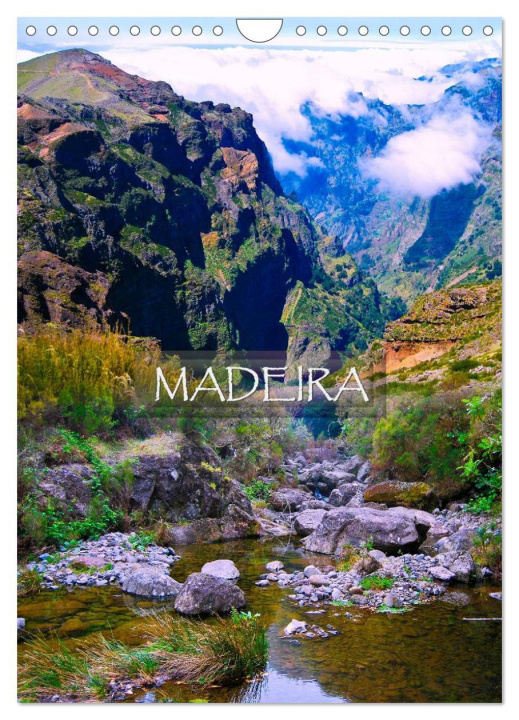 Kalender/Terminbuch MADEIRA (Wandkalender 2024 DIN A4 hoch), CALVENDO Monatskalender 