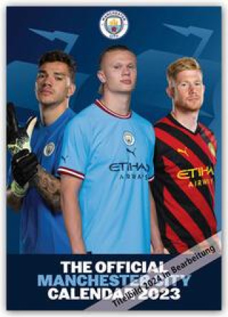 Naptár/Határidőnapló Manchester City FC 2024 - A3-Posterkalender 