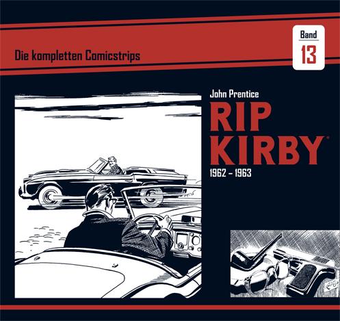 Carte Rip Kirby: Die kompletten Comicstrips / Band 13 1962 - 1963 Fred Dickenson