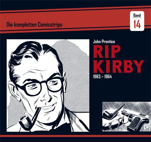 Kniha Rip Kirby: Die kompletten Comicstrips / Band 14 1963 - 1964 Fred Dickenson