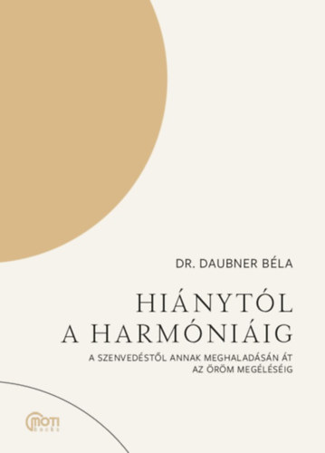 Livre Hiánytól a harmóniáig Daubner Béla