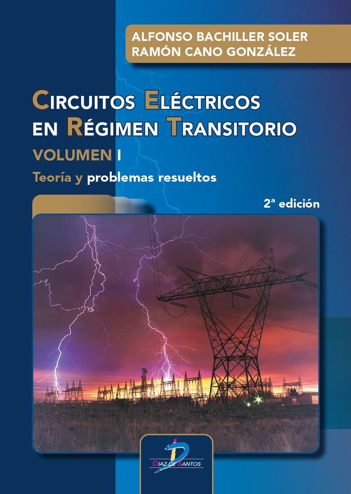 Книга Circuitos electricos en regimen transitorio Volumen I 