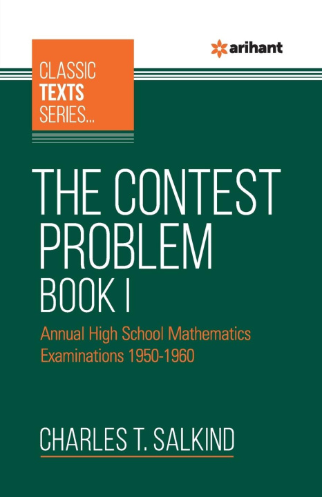 Knjiga The Contest Problem Book 1 Charlest T. Salkind