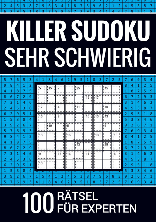 Könyv Killer Sudoku sehr schwierig - 100 Rätsel für Experten 